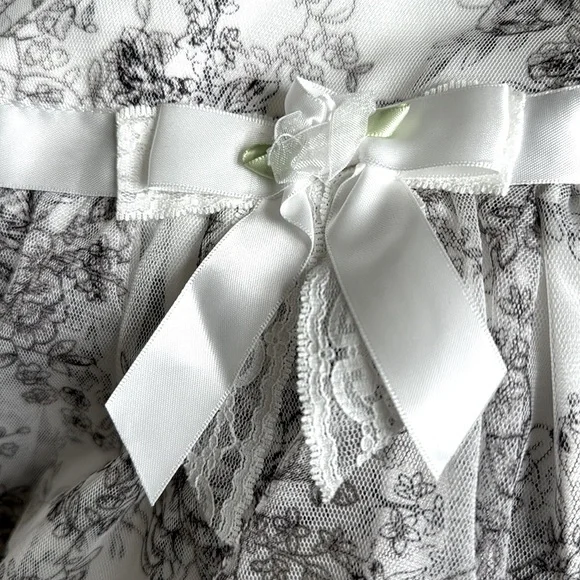 NWT Floral Victorian Dress Bonnie Jean Size 5 - Picture 4 of 6